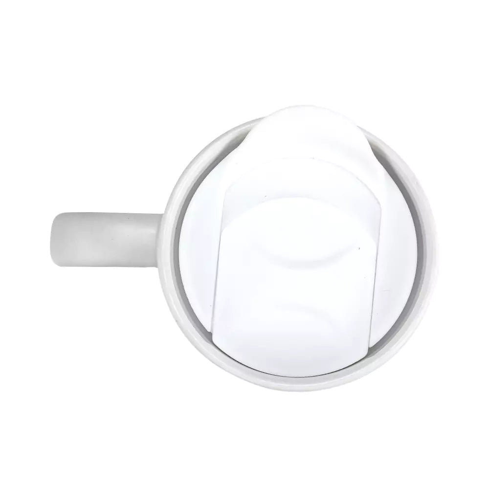 Ceramic Mug with Lid & Cork Base – 385 ml