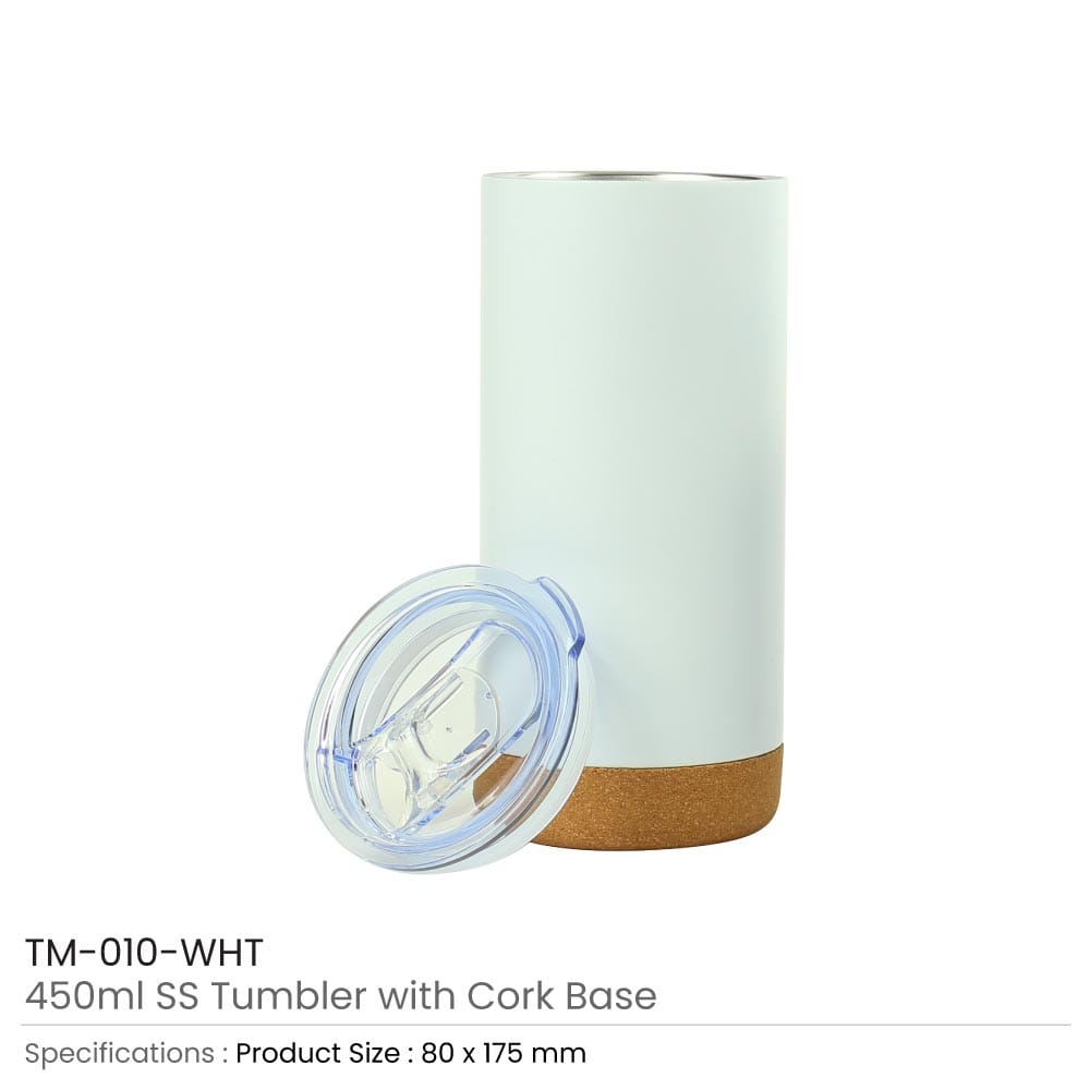 Travel Tumbler with Cork Base (450 ml)